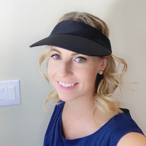 NWT H&M Black Visor Hat - Picture 5 of 6